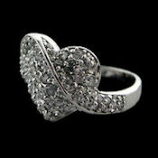 Sterling Silver heart ring sz 7 ONLY