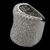Sterling Silver, Wide and LONG, a beautifully excuted Ring