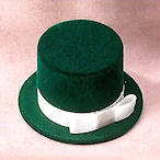 Top Hat, pink, green,grey,red,burgundy,black,navy