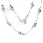  Boma17 inch Solid Sterling Silver necklace