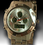 Coleman mens Analog digital stainless steel water resistant $50