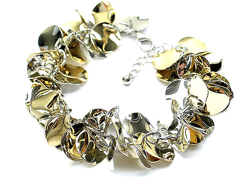 This magnificent 8inch two tone metal link will be copied but never duplicated