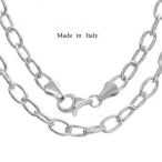 Made in Italy 15.2gr Solid sterling silver 16 inch necklace