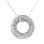 Keeping it simple and oh so pretty with this nice solid Sterling Silver 17.5 inch necklace