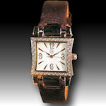 Urge by George ladies brown cloth strap with cz's Available in  BLACK ONLY $45